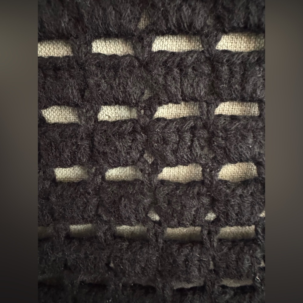 MADELEINE THOMPSON Alexia crochet-knit wool and cashmere-blend mini dress M - Picture 12 of 16